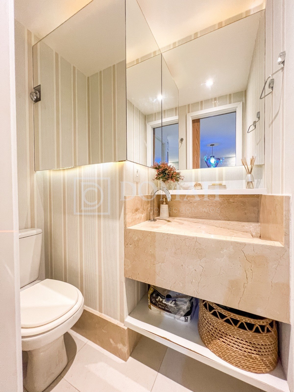 Foto 15 do imóvel Apartamento 3 suítes, sendo 1 suíte reversível, Porteira Fechada