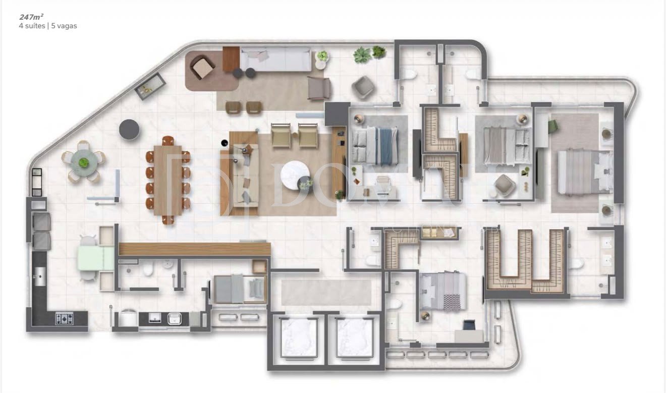 Foto 9 do imóvel BS Gold | Apartamento Exclusivo no Cocó