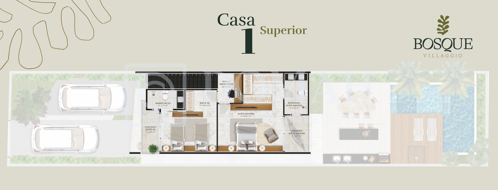 Foto 16 do imóvel Lançamento Rua Privativa no Eusébio - Bosque Villagio