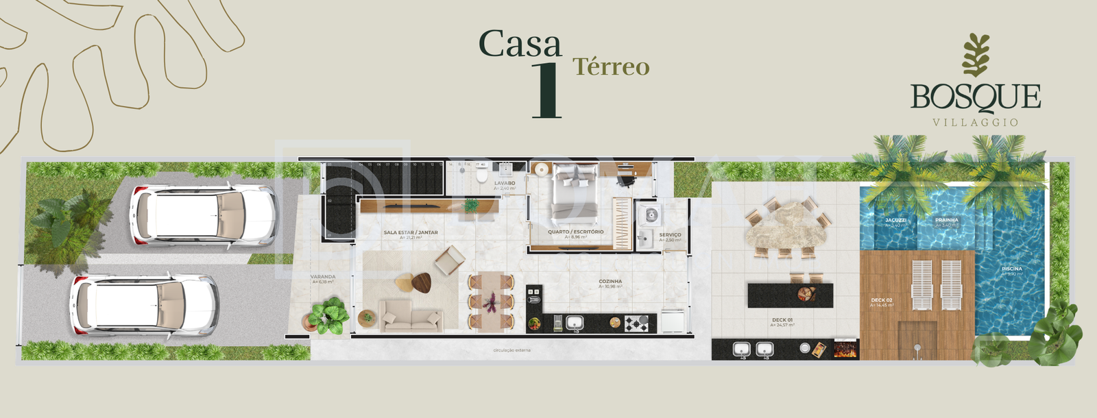 Foto 17 do imóvel Lançamento Rua Privativa no Eusébio - Bosque Villagio