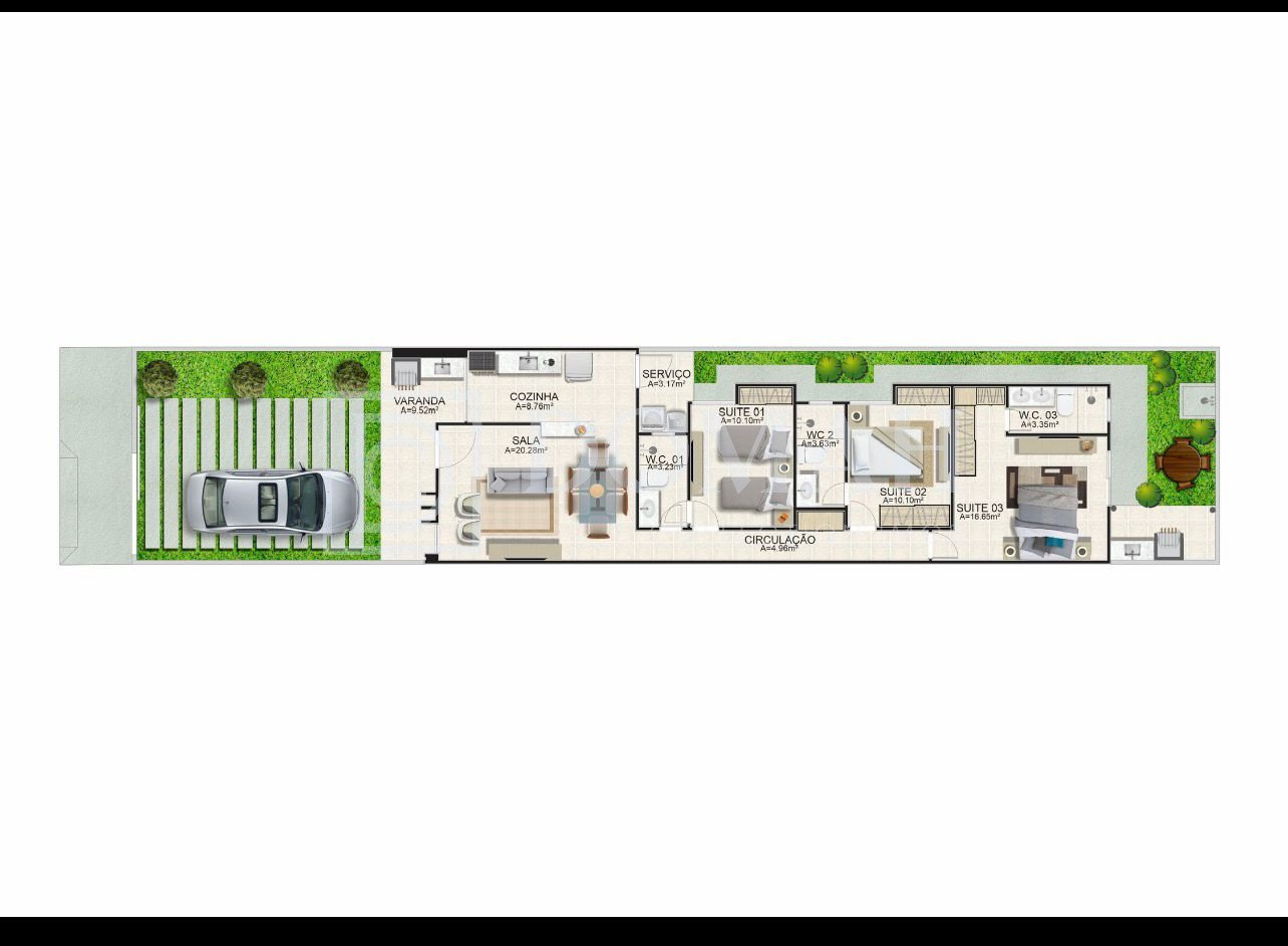 Casa nova com 3 suítes – pronta em 2 meses! - Foto 1